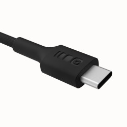 Kabel USB-C-USB-C PowerStream 100W oplot 1,2m czarny | PartsPC.pl