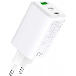 Ładowarka sieciowa 3xUSB 65W 3,24A Power Delivery 3.0 QC4.0 | PartsPC.pl