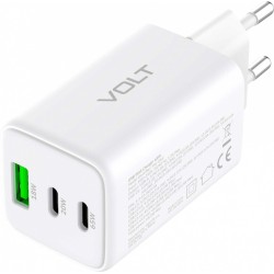 Ładowarka sieciowa 3xUSB 65W 3,24A Power Delivery 3.0 QC4.0 | PartsPC.pl