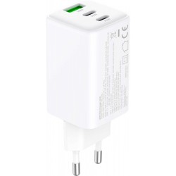 Ładowarka sieciowa 3xUSB 65W 3,24A Power Delivery 3.0 QC4.0 | PartsPC.pl