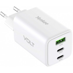 Ładowarka sieciowa 3xUSB 65W 3,24A Power Delivery 3.0 QC4.0 | PartsPC.pl