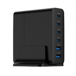 Ładowarka uniwersalna 75W GaN 2xUSB-A 4xUSB-C szybkie ładowa… | PartsPC.pl