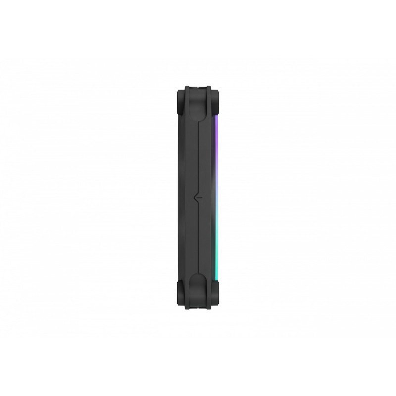 Wentylator Momentum 14 RGB 140mm 3-pak czarny | PartsPC.pl