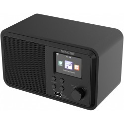 Radio Internetowe Moc 4W, WiFi,FM,DAB+,USB,Wys LCD | PartsPC.pl