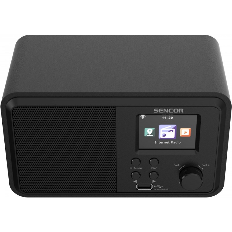 Radio Internetowe Moc 4W, WiFi,FM,DAB+,USB,Wys LCD | PartsPC.pl