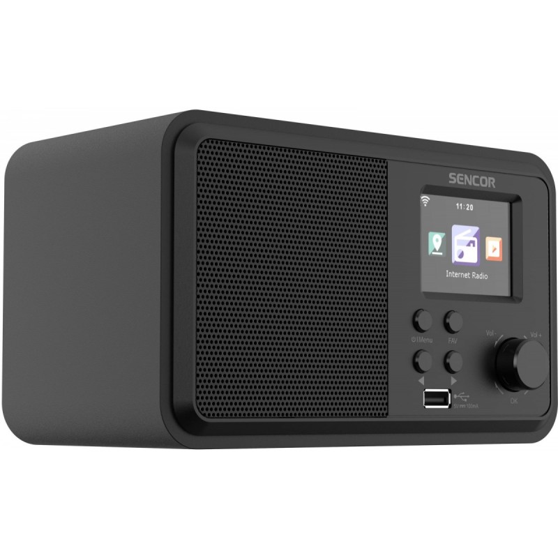 Radio Internetowe Moc 4W, WiFi,FM,DAB+,USB,Wys LCD | PartsPC.pl