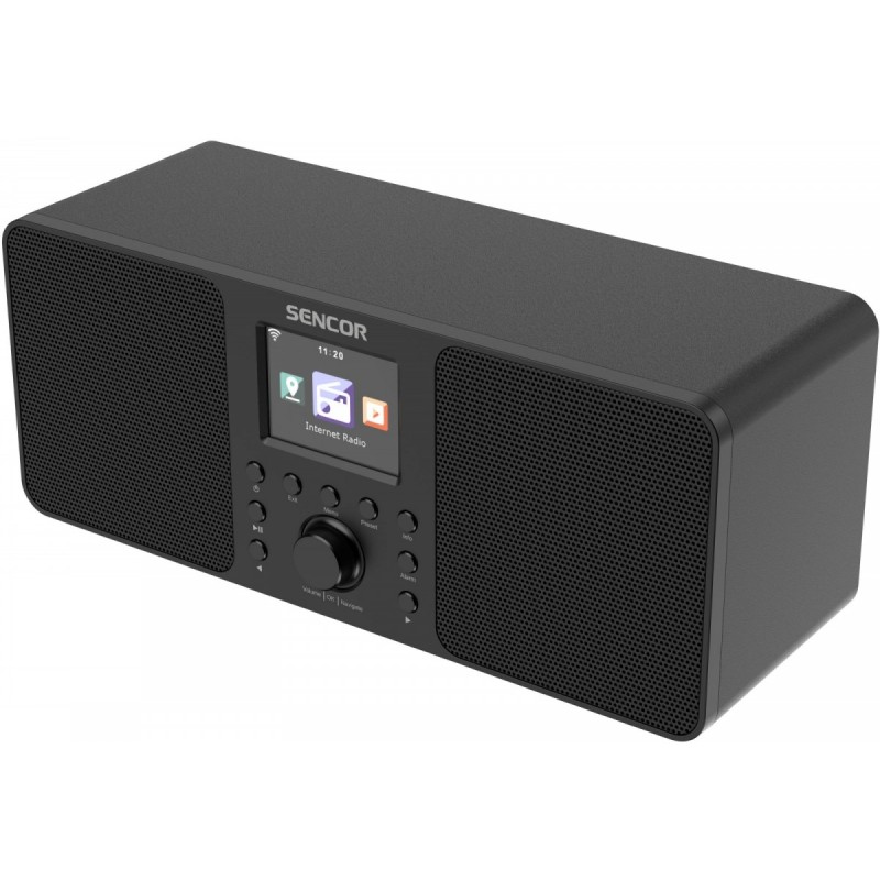 Radio Internetowe  Moc 2x10W,WiFi,FM,DAB+,USB, wys.LCD | PartsPC.pl