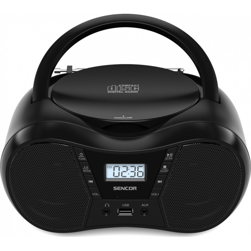 Radioodtwarzacz CD SPT 2300 BK CD/MP3/USB/BT Radio FM | PartsPC.pl
