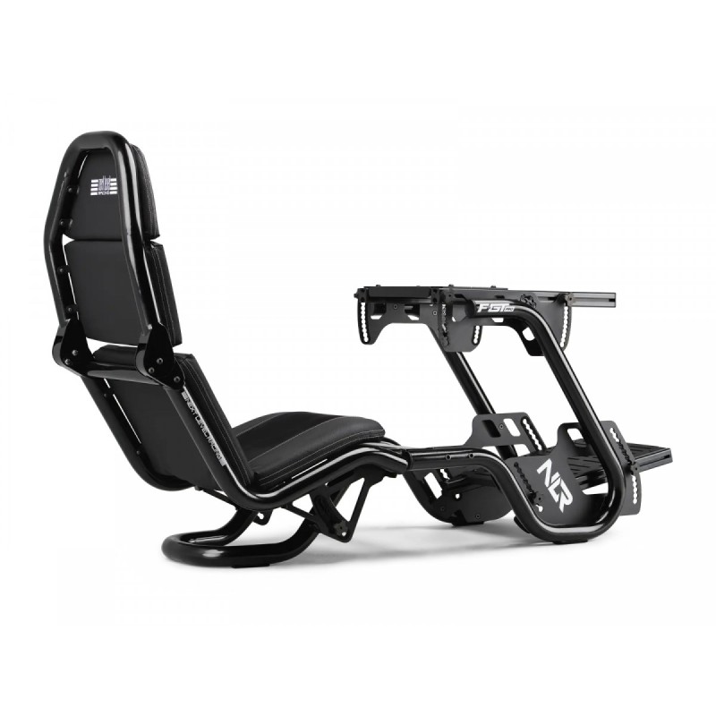 Kokpit symulatora wyścigowego F-GT Pro Formula and GT Black | PartsPC.pl
