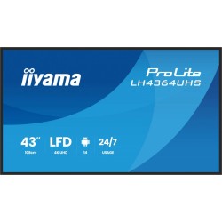 Monitor 43 cale LH4364UHS-B1AG 24/7,VA,ANDROID14,4K,500cd,40… | PartsPC.pl