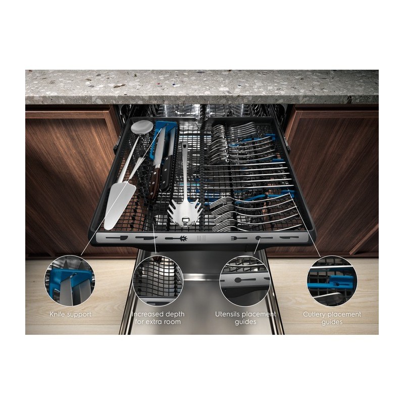 Zmywarka do zabudowy EEC767310L SMK 3 kosz, ComfortLift | PartsPC.pl