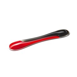 Podkładka pod nadgarstki do klawiatury Slim Duo Gel czerwona | PartsPC.pl