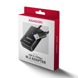 ADM2-AM Adapter USB3.2 Gen 2 M.2 NVMe/SATA SSD 10Gbps 10cm U… | PartsPC.pl