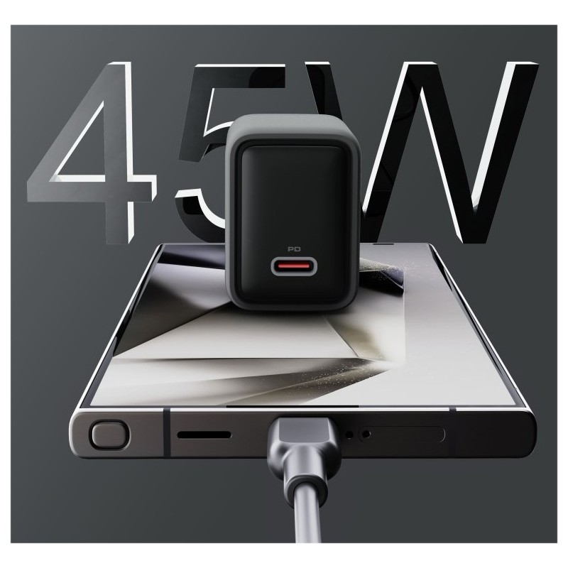 PA-C2 ładowarka sieciowa 1xUSB-C PD 45W 4A QC4+ PD3.0 AFC PP… | PartsPC.pl