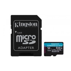 Karta microSD 512GB CanvasGo! Plus 200MB/s A2 U3 V30 + adapt… | PartsPC.pl