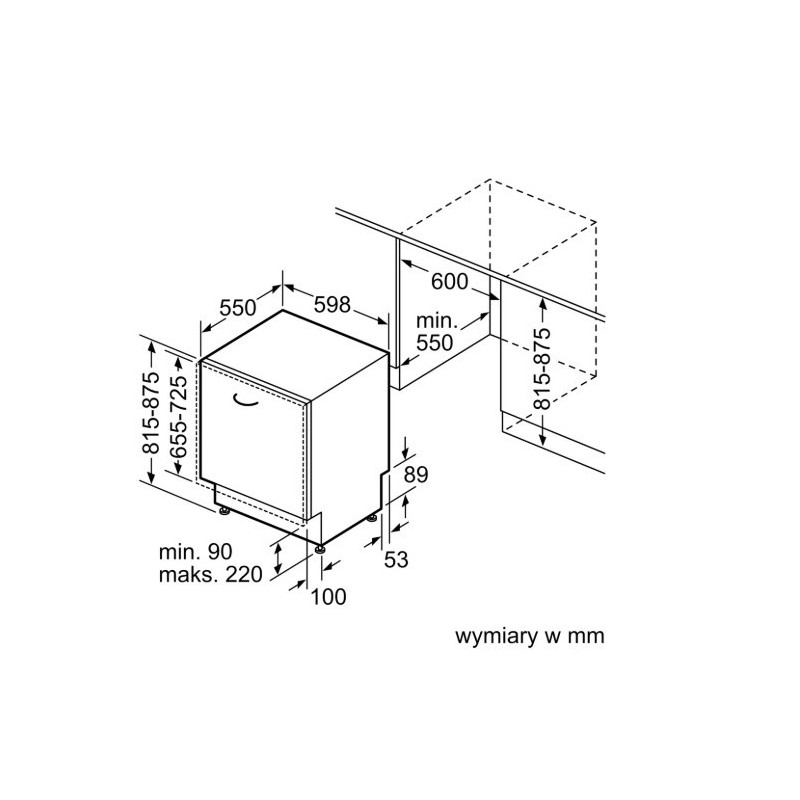 Zmywarka SMV4ETX08E | PartsPC.pl