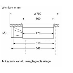 Płyta indukcyjna z wbudowanym wyciągiem PVS611B16E | PartsPC.pl