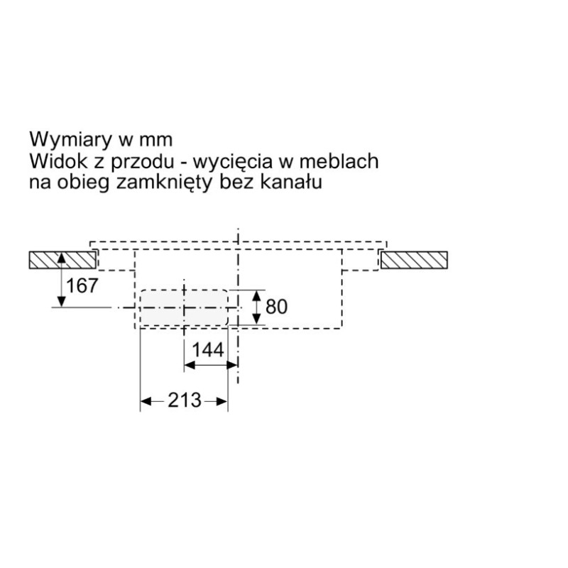 Płyta indukcyjna z wbudowanym wyciągiem PVS611B16E | PartsPC.pl