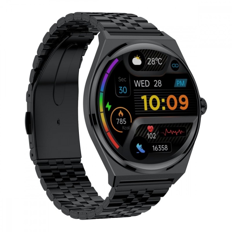 Smartwatch EW05 czarny | PartsPC.pl