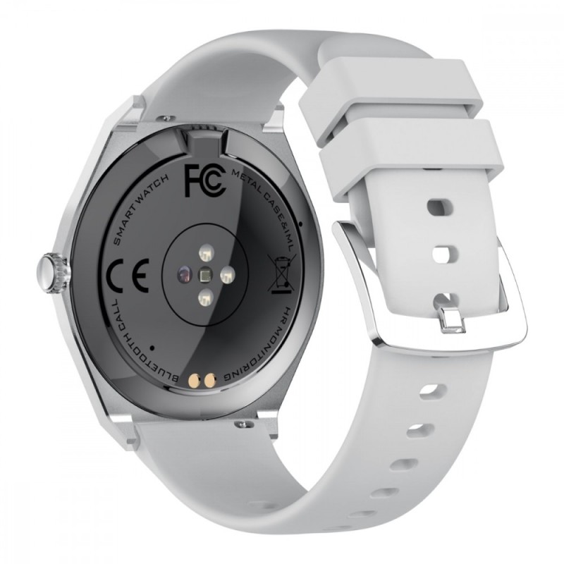 Smartwatch EW05 srebrny | PartsPC.pl