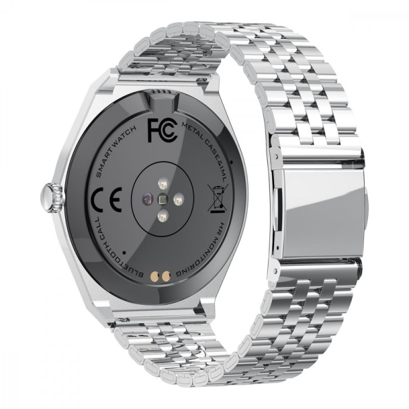 Smartwatch EW05 srebrny | PartsPC.pl