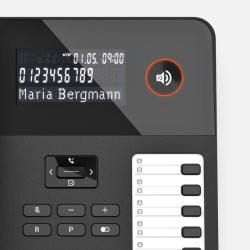 Telefon przewodowy Desk600 Czarny | PartsPC.pl