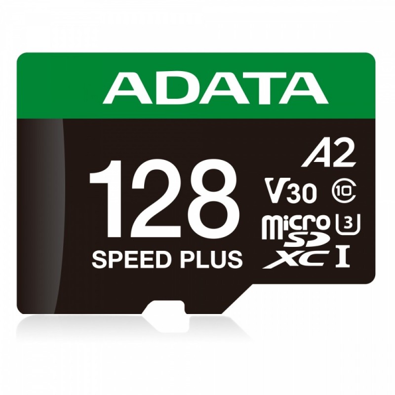 Karta microSD Speed Plus 128GB UHS1 U3 V30 A2 180/160 MB/s | PartsPC.pl