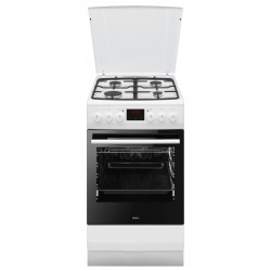 Kuchnia gazowo-elektryczna 510GEH3.33ZpTaDpA(W) PIZZA | PartsPC.pl