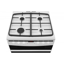 Kuchnia gazowo-elektryczna 617GEH3.33HZpTaDpA(W) PIZZA | PartsPC.pl