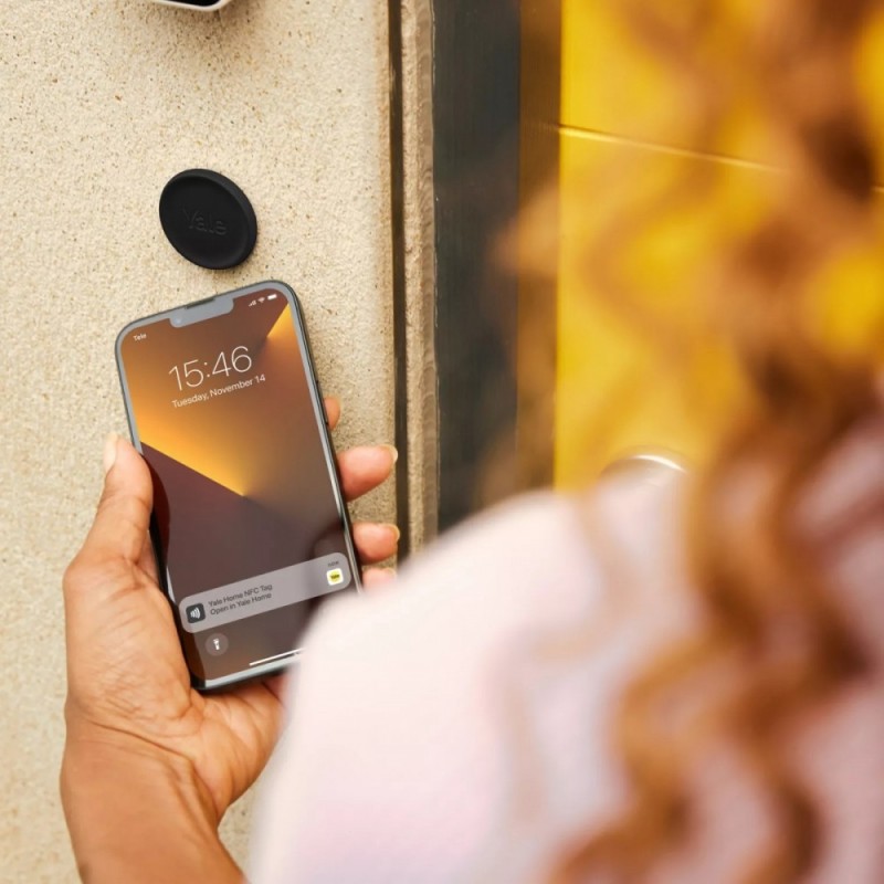 Inteligentny zamek  Linus Smart Lock (czarny) | PartsPC.pl