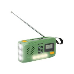 Radio przenośne RA13 AM/FM solarne | PartsPC.pl