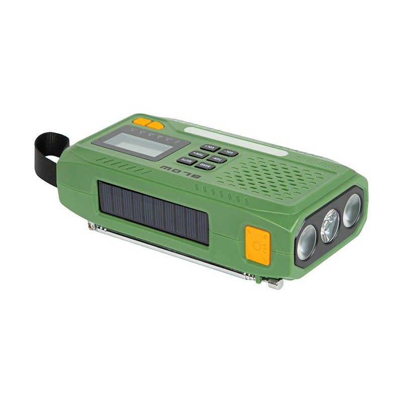 Radio przenośne RA13 AM/FM solarne | PartsPC.pl