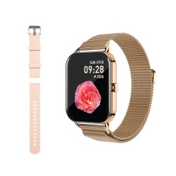 Smartwatch X16 Bluetooth różowy | PartsPC.pl