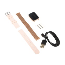Smartwatch X16 Bluetooth różowy | PartsPC.pl