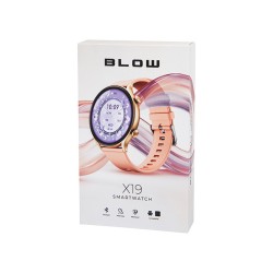 Smartwatch X19 Bluetooth różowy | PartsPC.pl