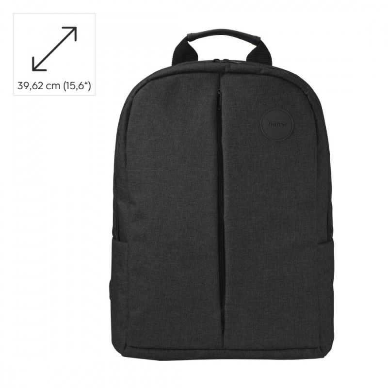 Plecak do laptopa genua 15,6' czarny | PartsPC.pl
