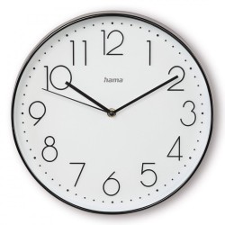 Zegar ścienny corsica biały 30cm | PartsPC.pl