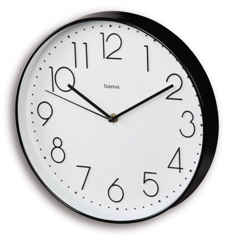 Zegar ścienny corsica biały 30cm | PartsPC.pl