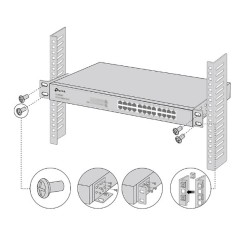 Zestaw montażowy Omada Rack, Screws 22×43.9×42 mm RackMount … | PartsPC.pl