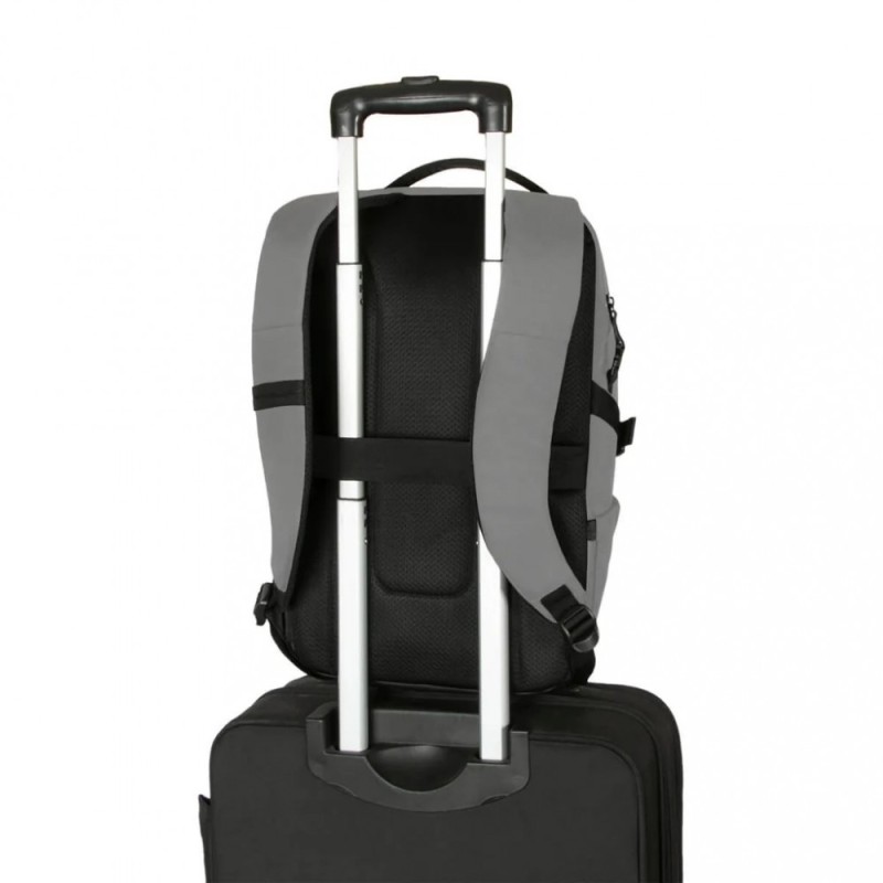 Plecak na laptopa 15-16 cali Terra, srebrny | PartsPC.pl