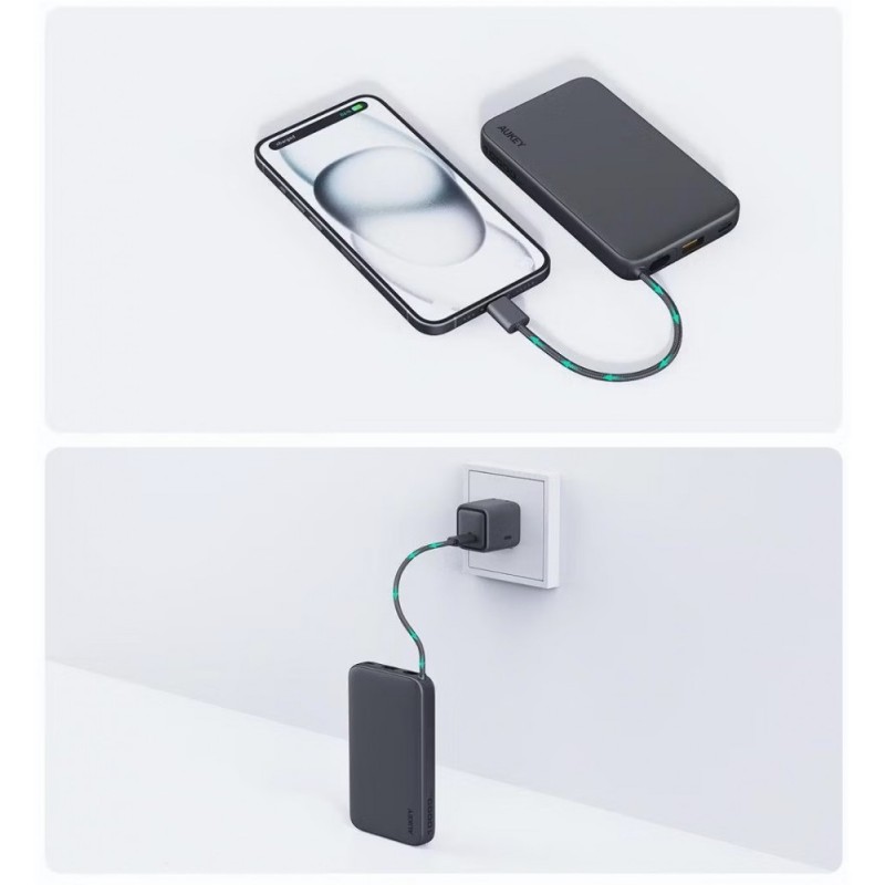 PB-Y53P PowerBank 10000mAh 22.5W 4xUSB kabel USB-C | PartsPC.pl