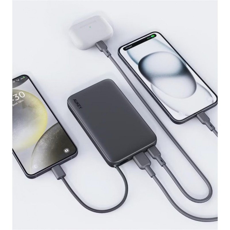 PB-Y53P PowerBank 10000mAh 22.5W 4xUSB kabel USB-C | PartsPC.pl