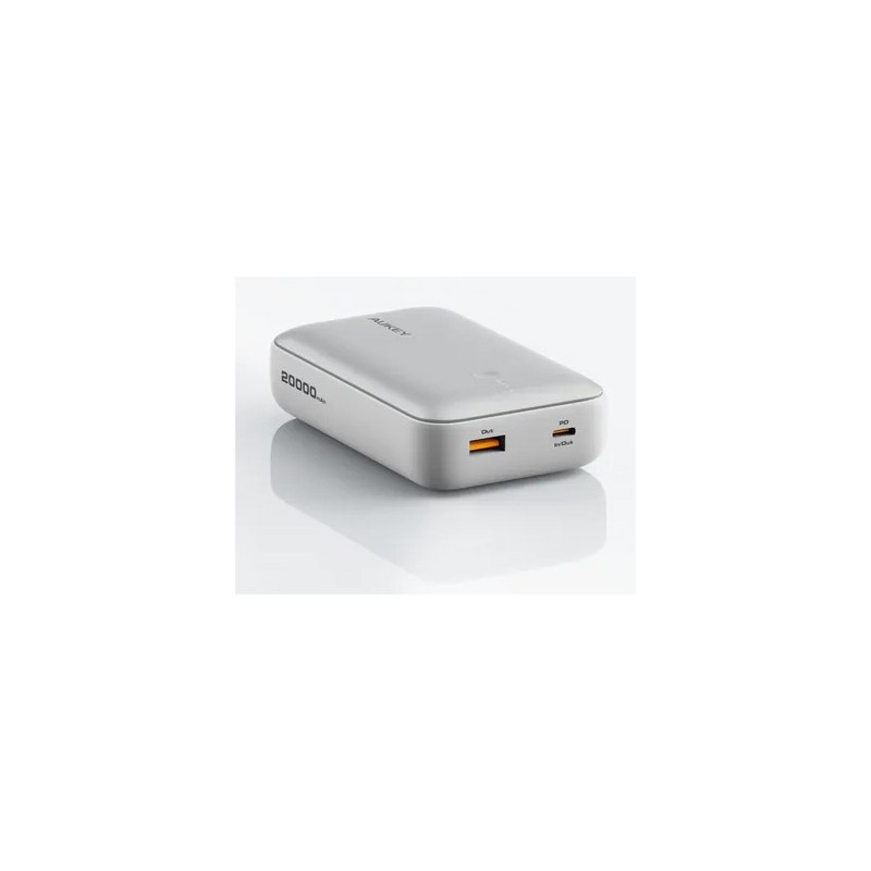 PB-Y57 White Mini PowerBank 20000mAh 22.5W 2xUSB PD 3.0 QC 3… | PartsPC.pl