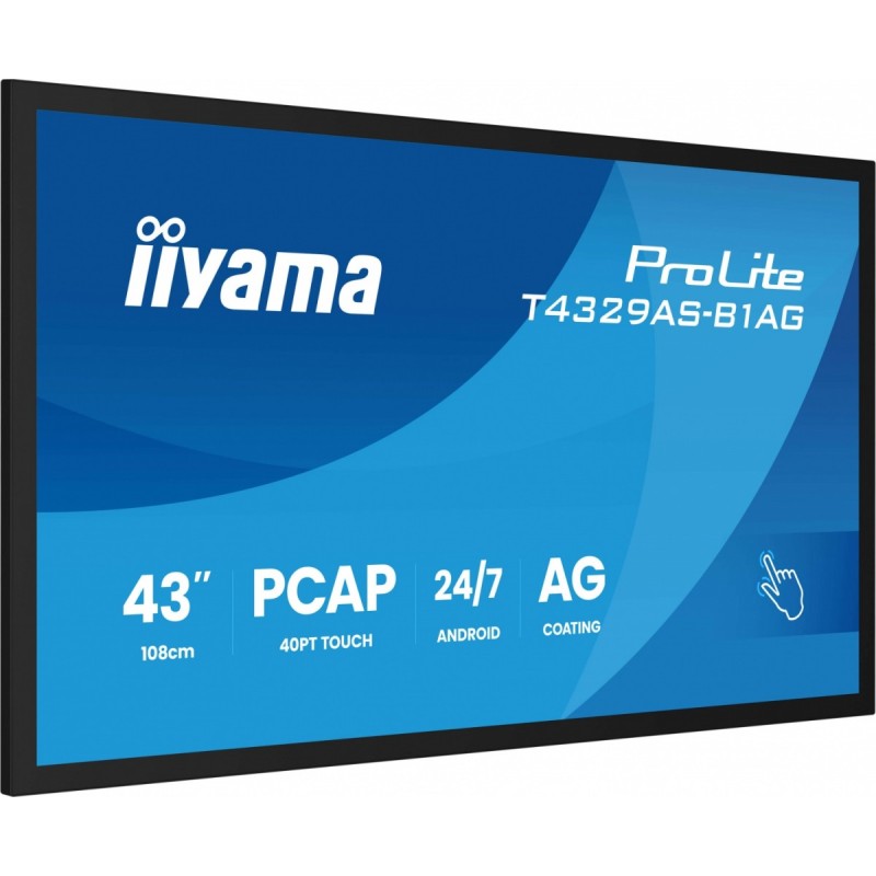 Monitor 43 cale T4329AS-B1AG VA,4K,HDMIx2,USB-C,RJ45,2x10W,W… | PartsPC.pl