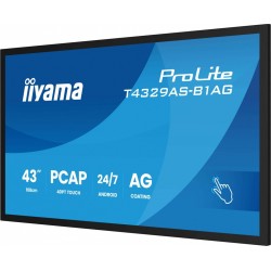 Monitor 43 cale T4329AS-B1AG VA,4K,HDMIx2,USB-C,RJ45,2x10W,W… | PartsPC.pl