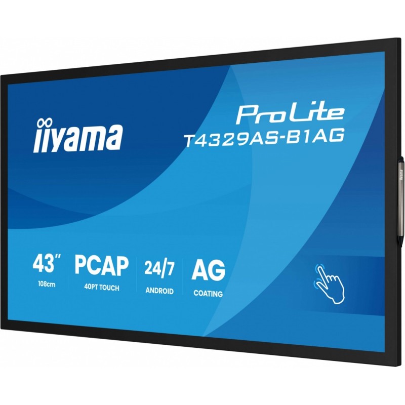 Monitor 43 cale T4329AS-B1AG VA,4K,HDMIx2,USB-C,RJ45,2x10W,W… | PartsPC.pl