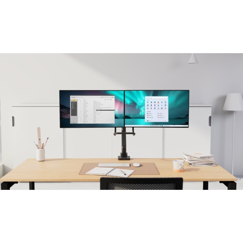 Ramię do monitora podwójne SmartFit | PartsPC.pl