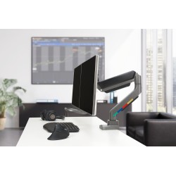 Ramię do monitora podwójne SmartFit | PartsPC.pl