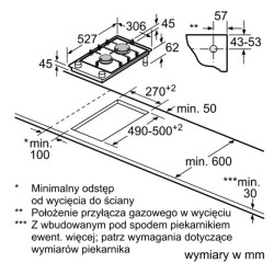 Płyta gazowa PRB3A6I40 | PartsPC.pl
