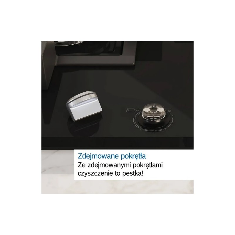 Płyta gazowa PCQ7A5I90 75 cm inox | PartsPC.pl